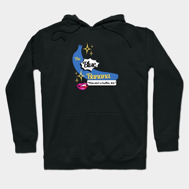 The Blue Banana Club Hoodie by Nimrod Funk